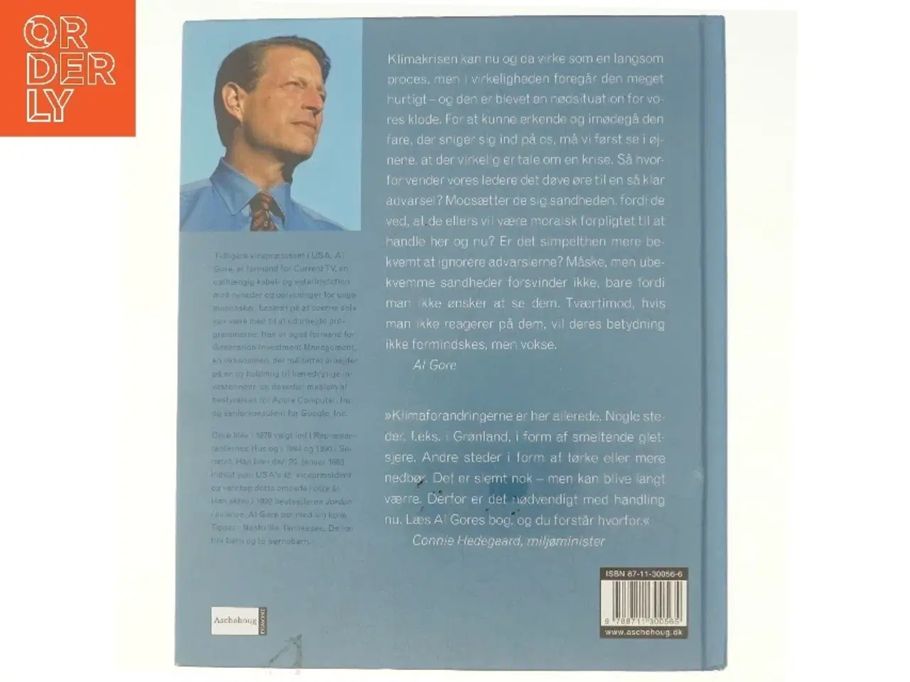 Billede 3 - En ubekvem sandhed : den globale opvarmning og hvad vi kan gøre ved den af Al Gore (Bog)