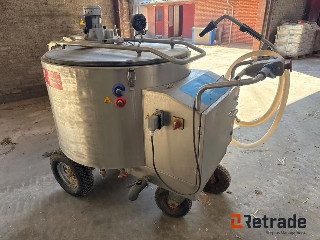 Billede 3 - - - - JH Agro 300 liter MP-Cap 300 mælketaxa