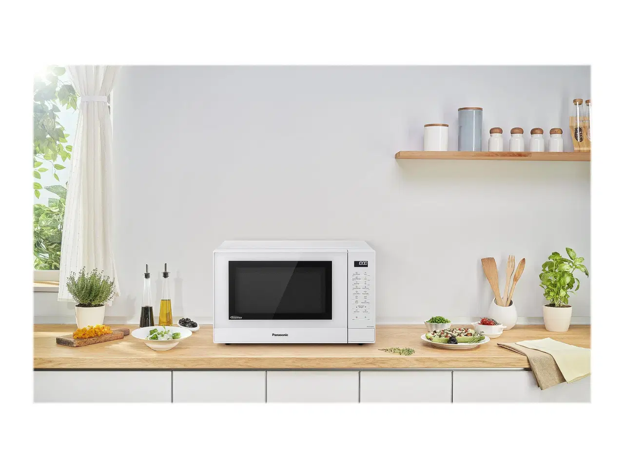 Billede 13 - Mikrobølgeovn Panasonic NN-ST45KW 32 l – hvid