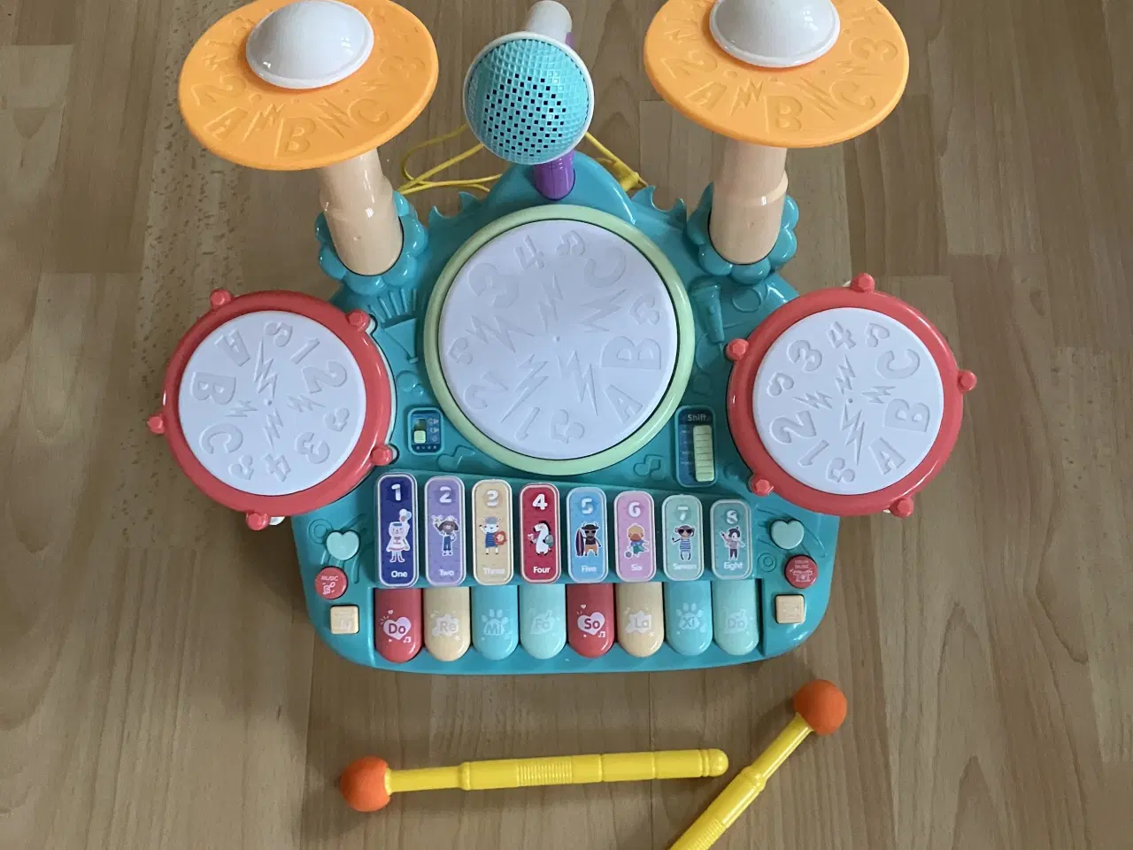 Billede 1 - Tromme/musik sæt – Kidzly   