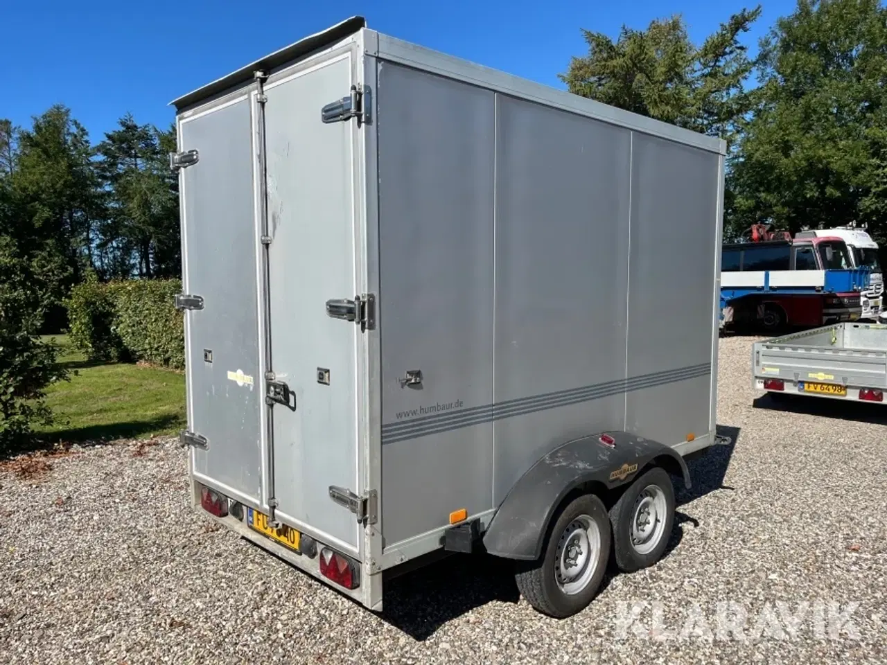 Billede 3 - Trailer Humbaur HK 25 cargomodel isoleret