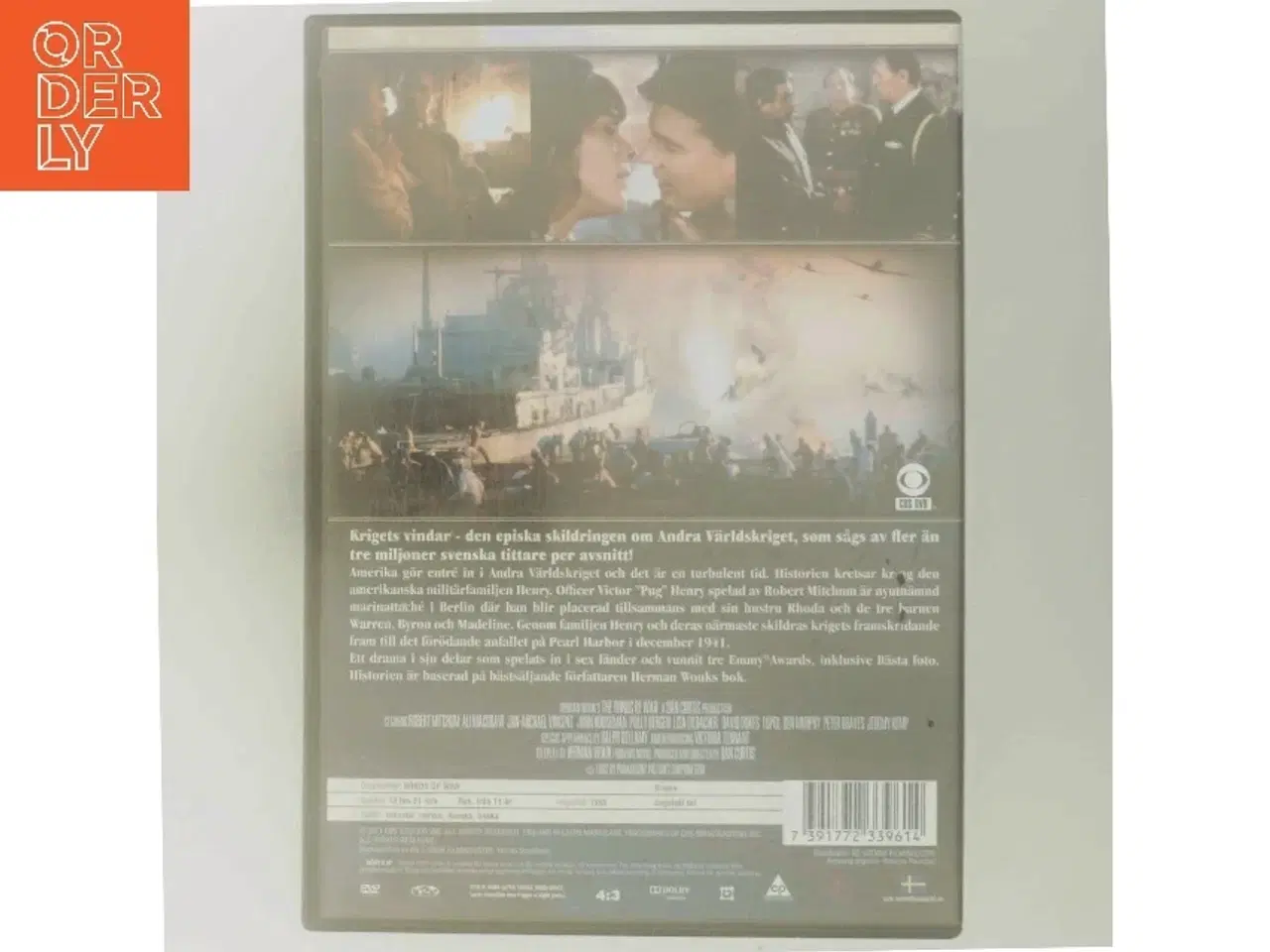 Billede 3 - “The winds of war” med Robert Mitchum (DVD)