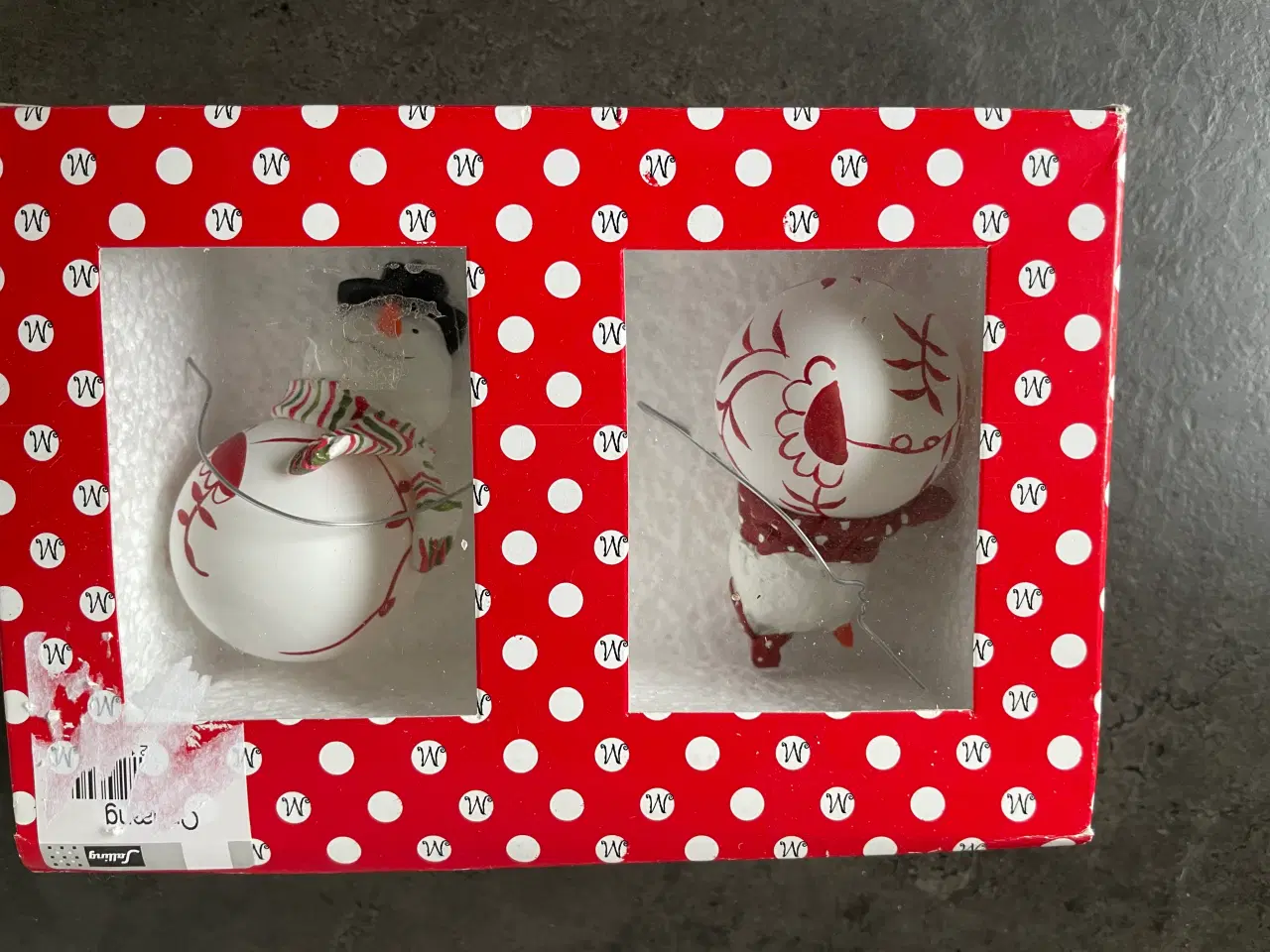 Billede 1 - Medusa Julekugler snemænd 