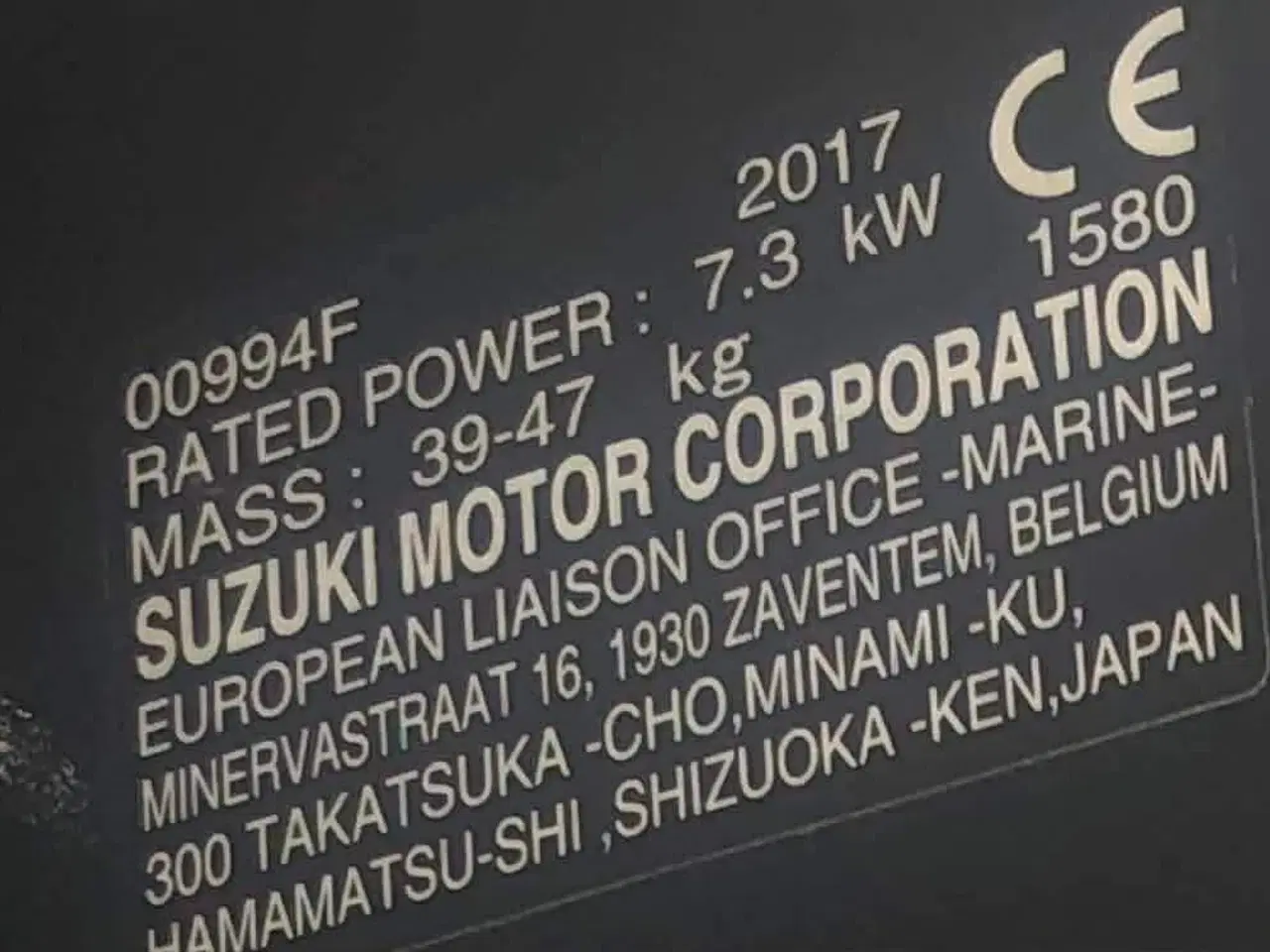 Billede 5 - Suzuki 9,9 fabriksny
