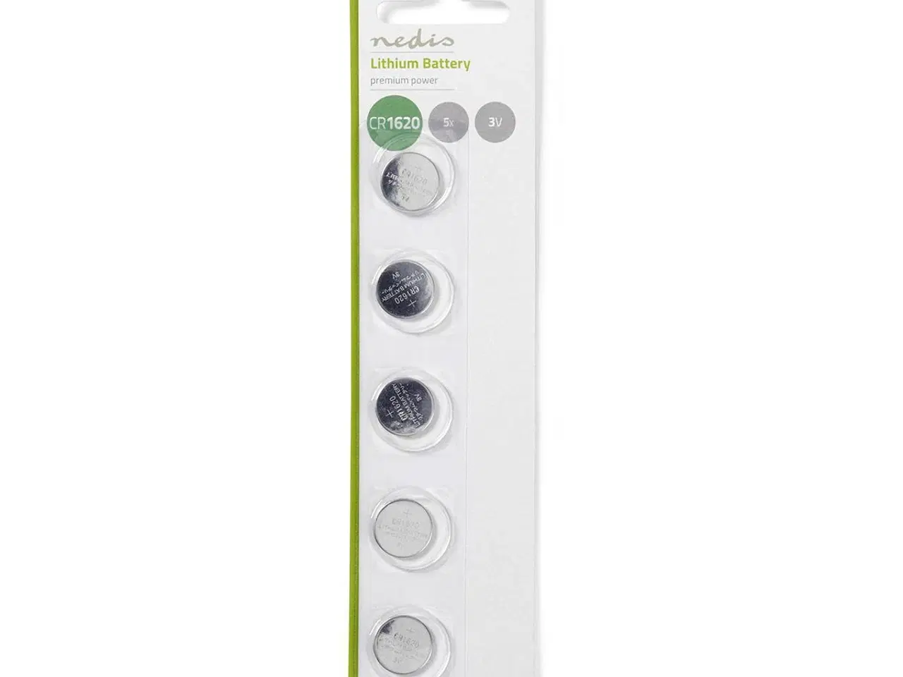 Billede 1 - CR1620 Knap Celle Batteri 5stk pakke