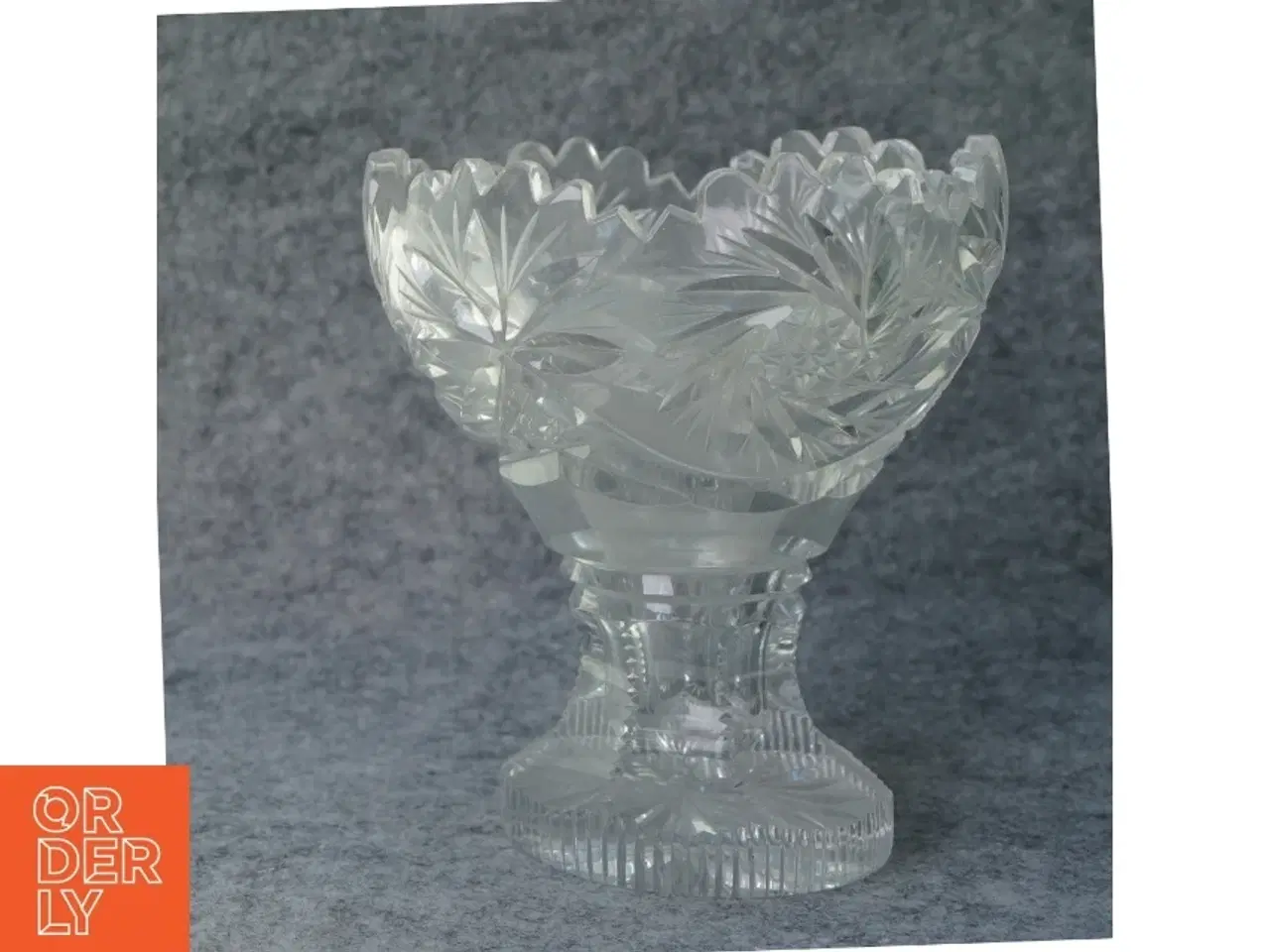 Billede 1 - Vase i krystal (str. 15 x 13 cm)