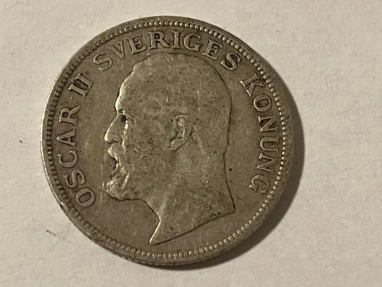 Billede 2 - 1 Krona 1907 Sweden - Silver
