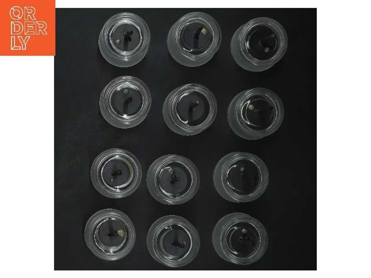 Billede 4 - Dekorative glasholdere med spyd (str. 12 styk, ø 5 cm)