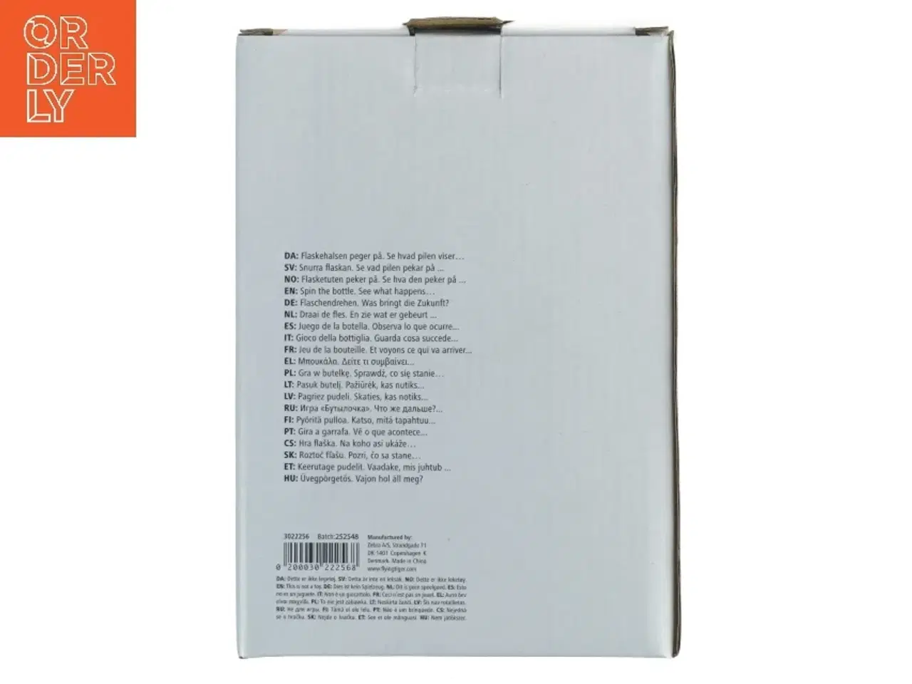 Billede 3 - Flaskehalsen pejer på fra Tiger (str. 18x12,5 cm)