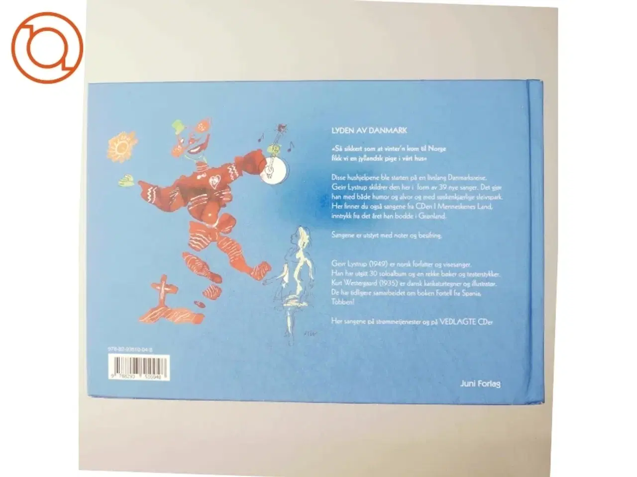 Billede 3 - Lyden av Danmark af Geirr Lystrup (Bog)