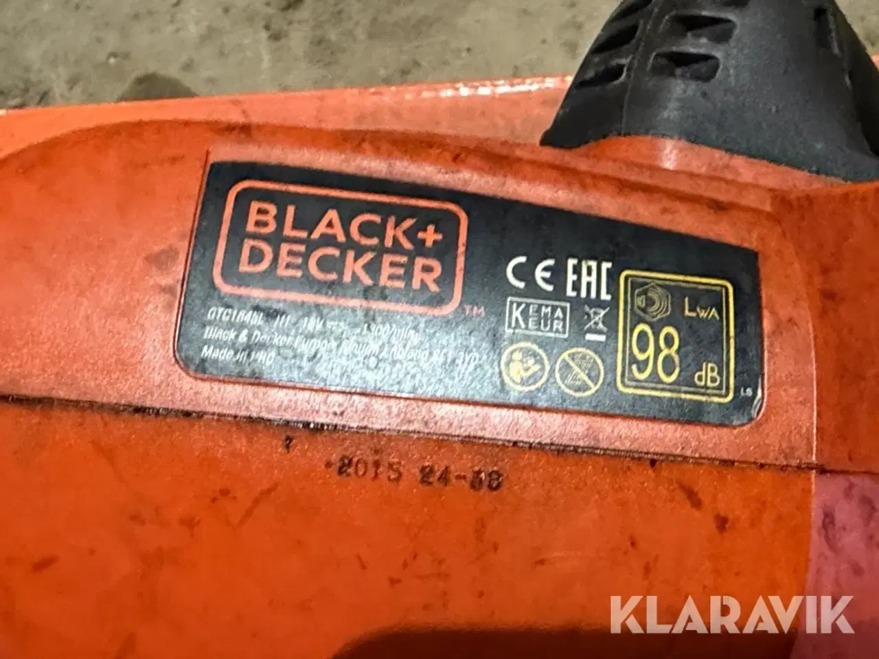 Billede 10 - Hækklipper Black Decker 450 cm