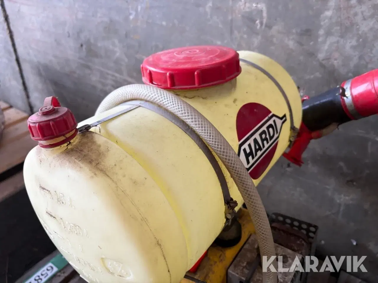 Billede 10 - Rygsprøjte Hardi med motorblæser