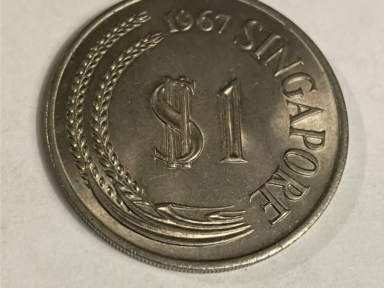Billede 1 - 1 Dollar Singapore 1967