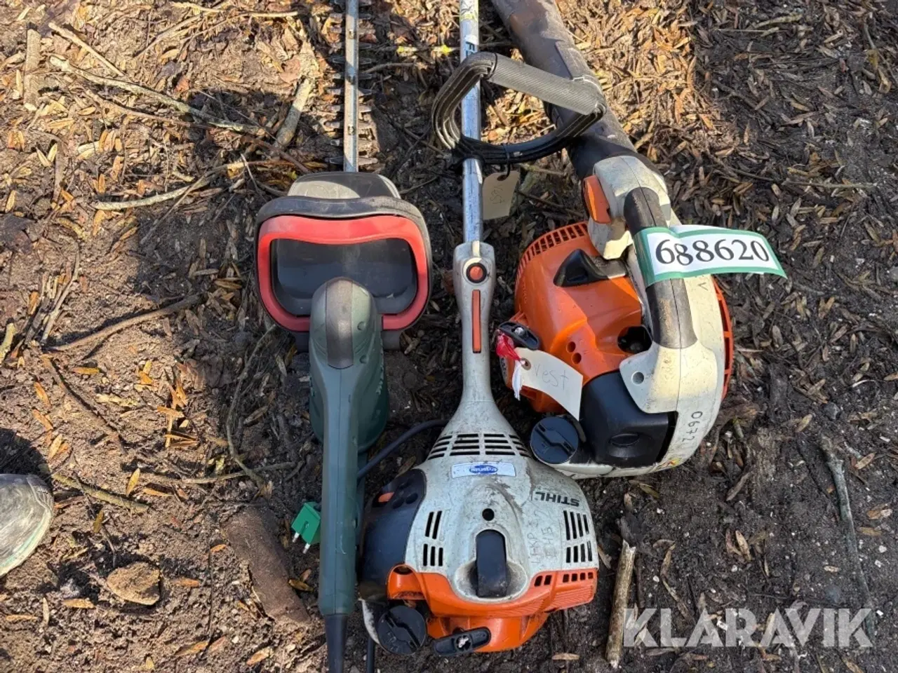 Billede 5 - Løvblæser, hækkeklipper og græstrimmer STIHL,metabo