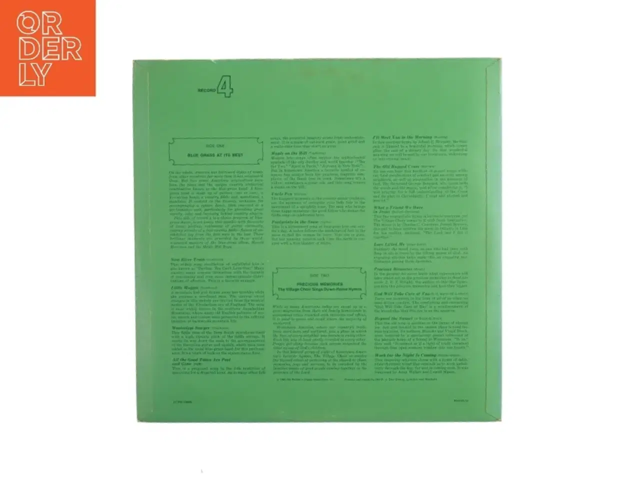 Billede 2 - Country Music Popular Hits record 4 Vinylplade