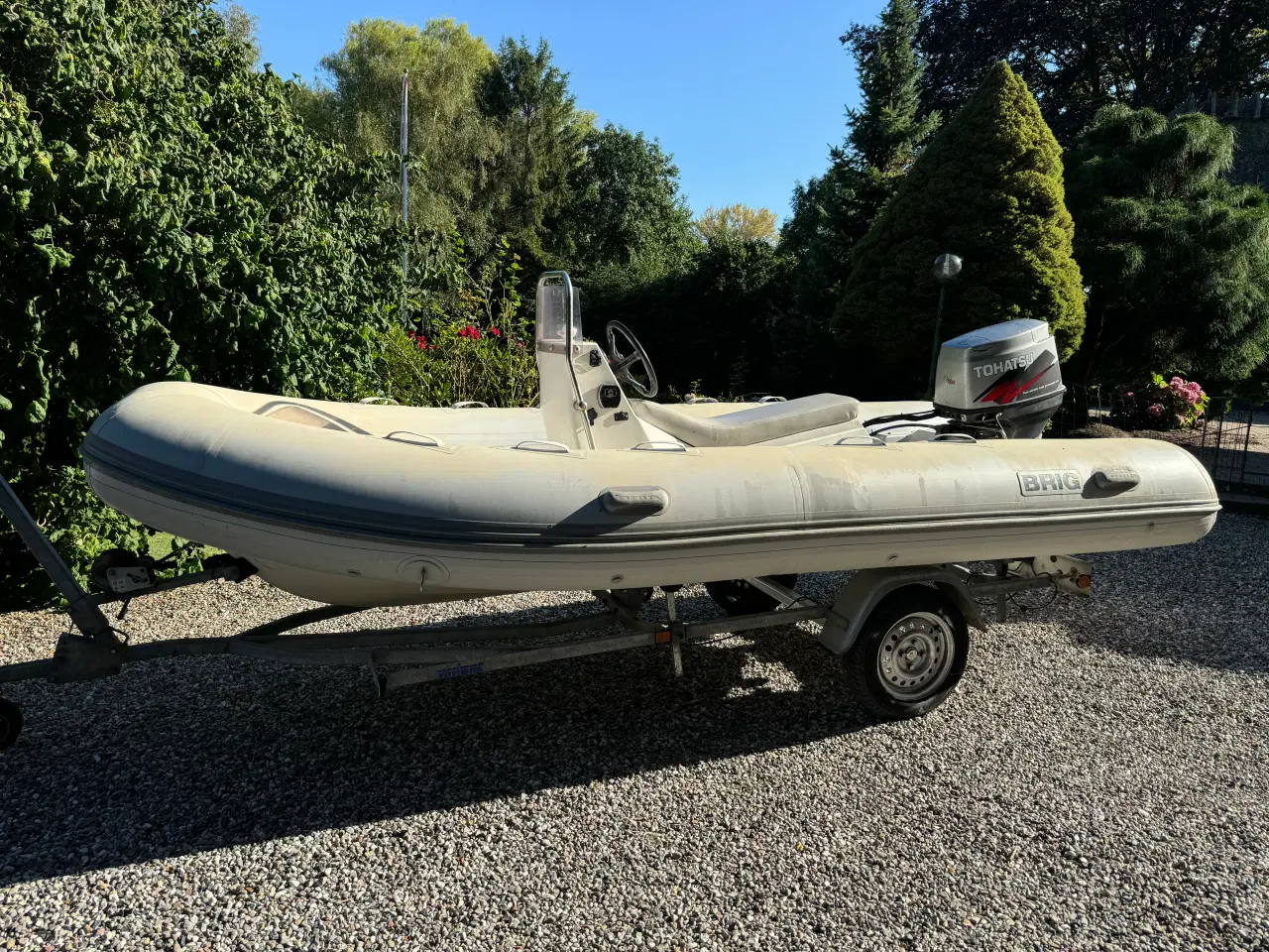 Billede 5 - Brig 450 m. 50hk tohatsu og trailer