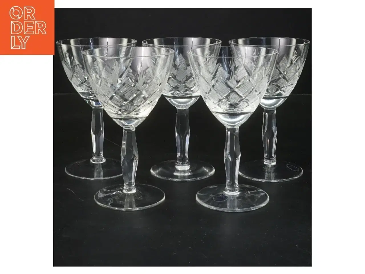 Billede 1 - Lyngby Wien Antik drikkeglas, rødvinsglas