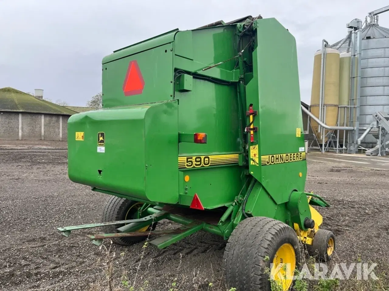 Billede 4 - Ballepresser John Deere 590