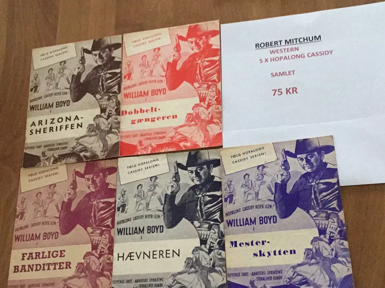 Billede 1 - Robert Mitchum 5 X Hopalong Cassady - 1 Lot
