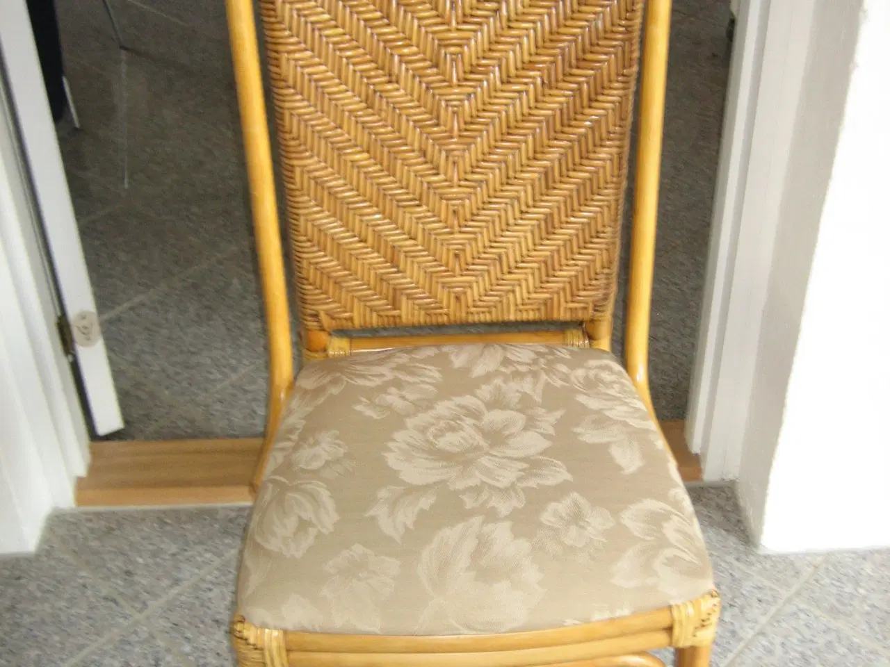Billede 4 - Flet stol i Bambus Flet