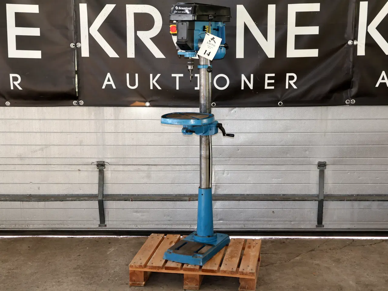 Billede 1 -  Scantool søjleboremaskine model 16A/F m/konus.