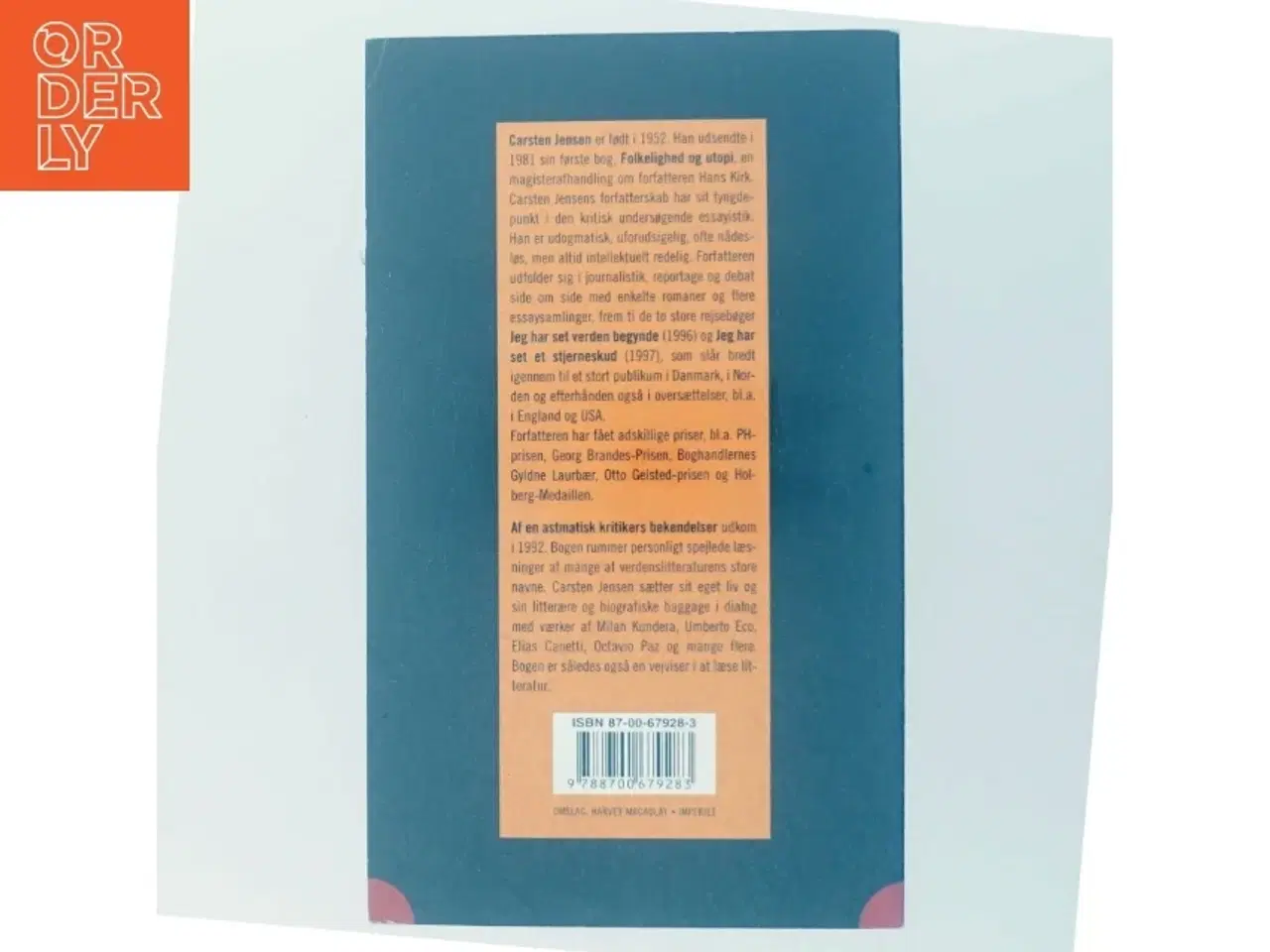 Billede 3 - Af en astmatisk kritikers bekendelser af Carsten Jensen (f. 1952) (Bog)