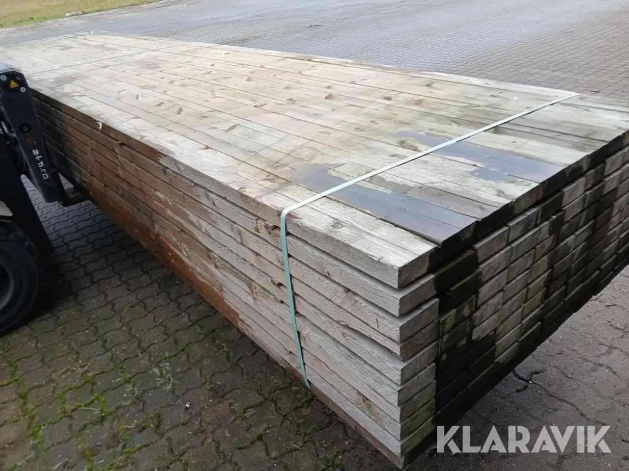 Billede 4 - Trykimprægneret reglar/planker kvinta