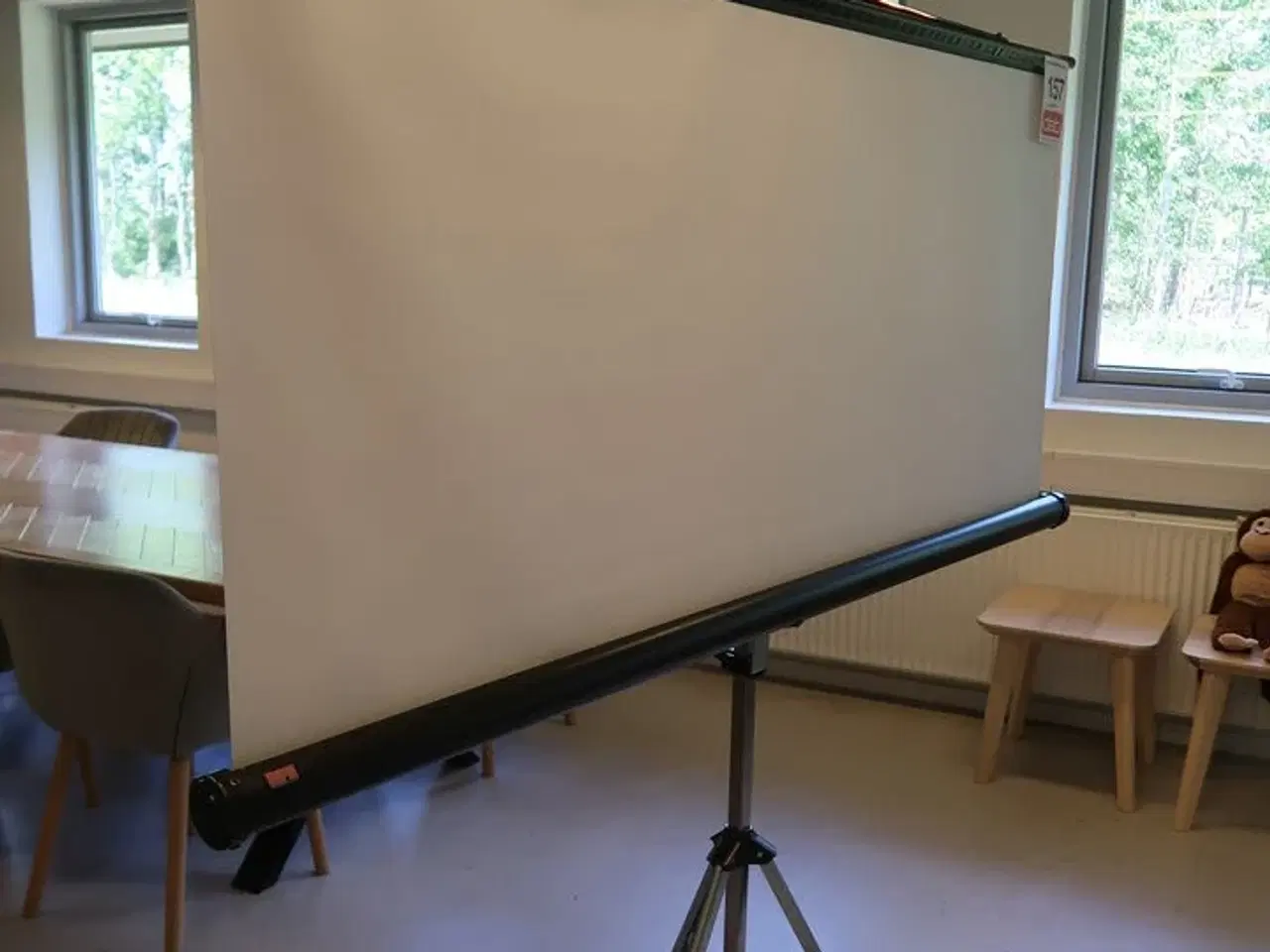 Billede 5 - Projektor, Optoma VDHDGU + lærred på stativ