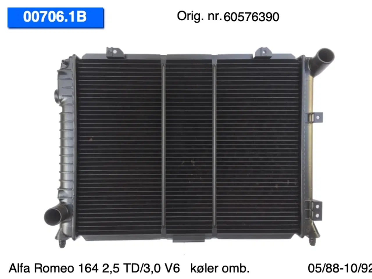 Billede 1 - Alfa Romeo 164 2,5 TD/3,0 V6 (88-)