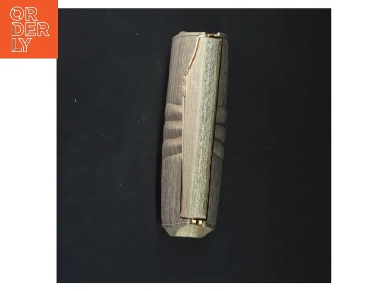 Billede 3 - Elegant aftentaske med guldfinish (str. 14,5x20x4,5 cm)