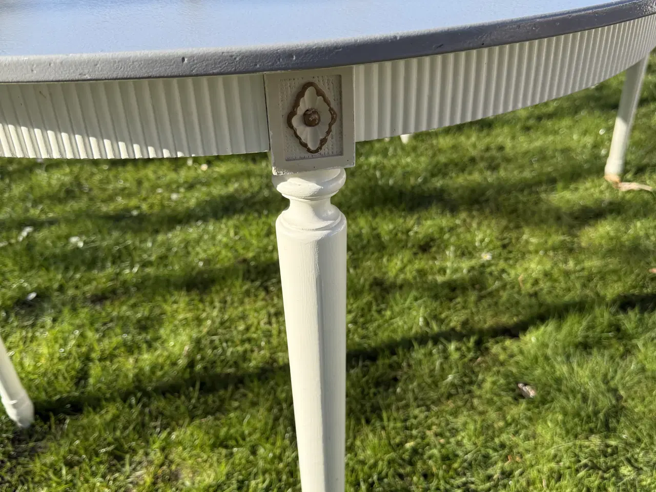 Billede 3 - Retro Rundt spisebord m/2 plader