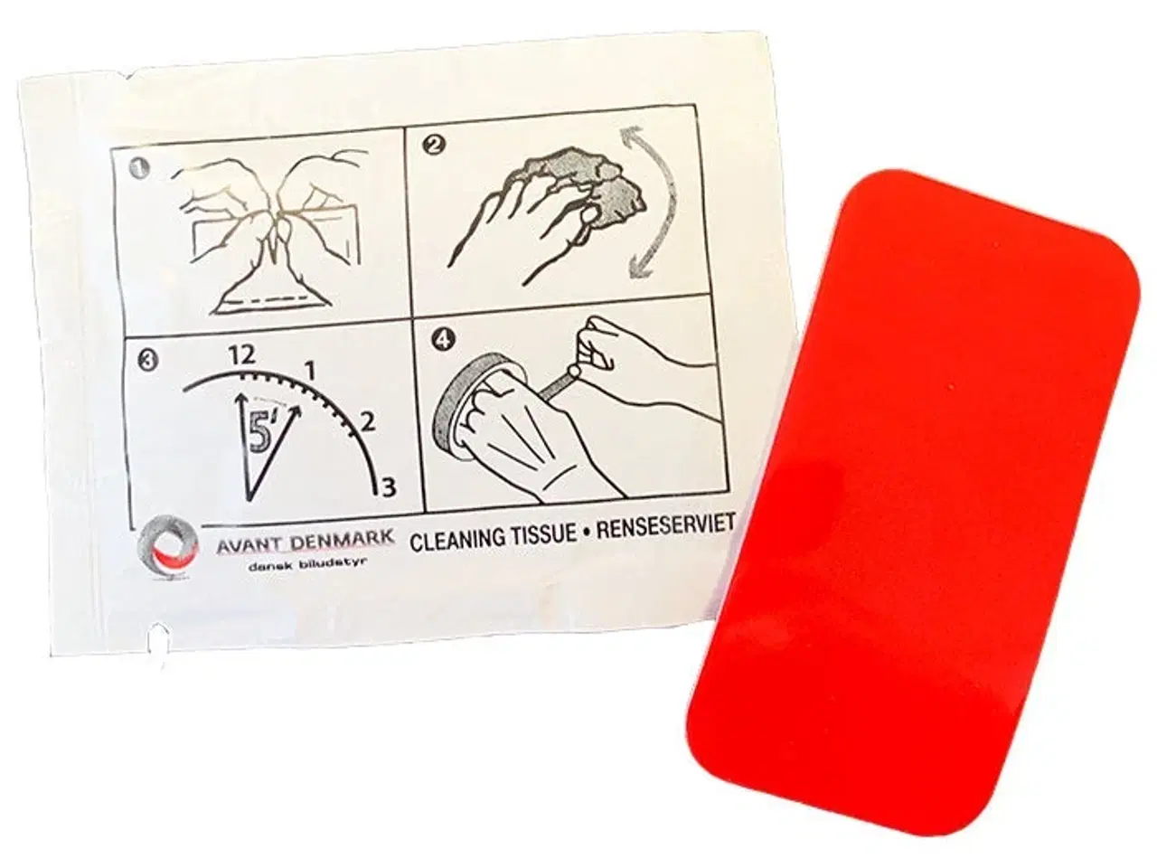 Billede 1 - Universal klæbepude 6x3 cm