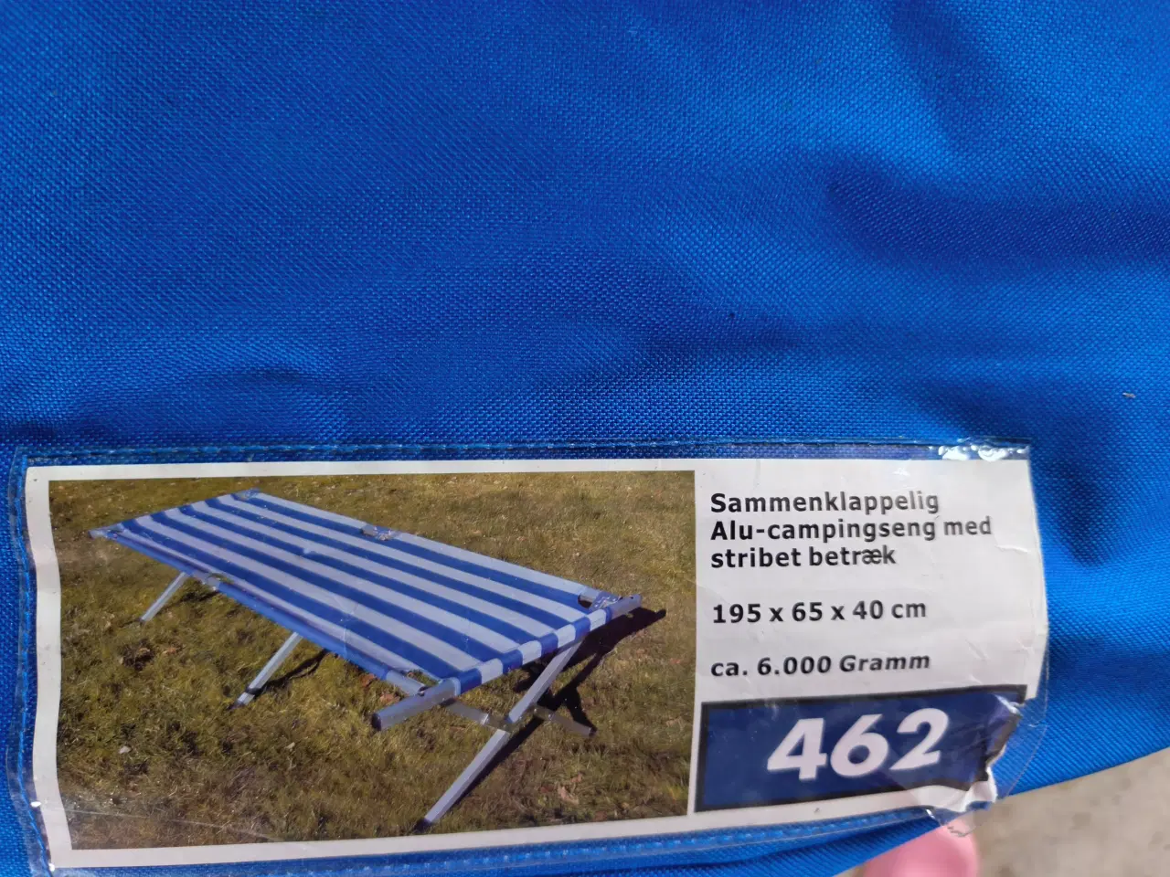 Billede 6 - Helt ny sammenklappelig alu campingseng