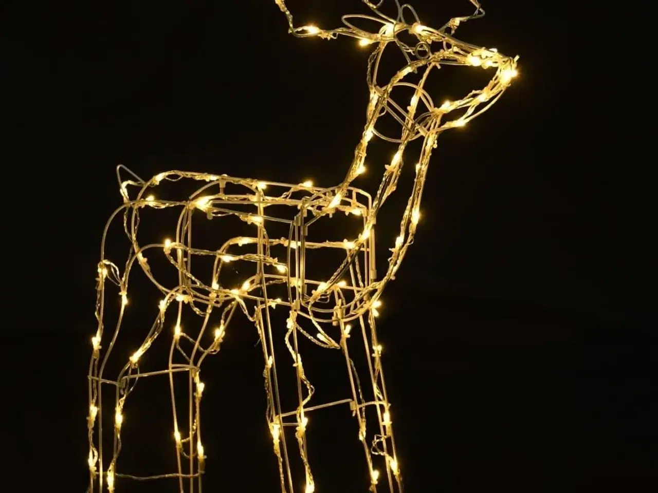Billede 4 - Juledekoration i 3 dele rensdyr 229 LED'er