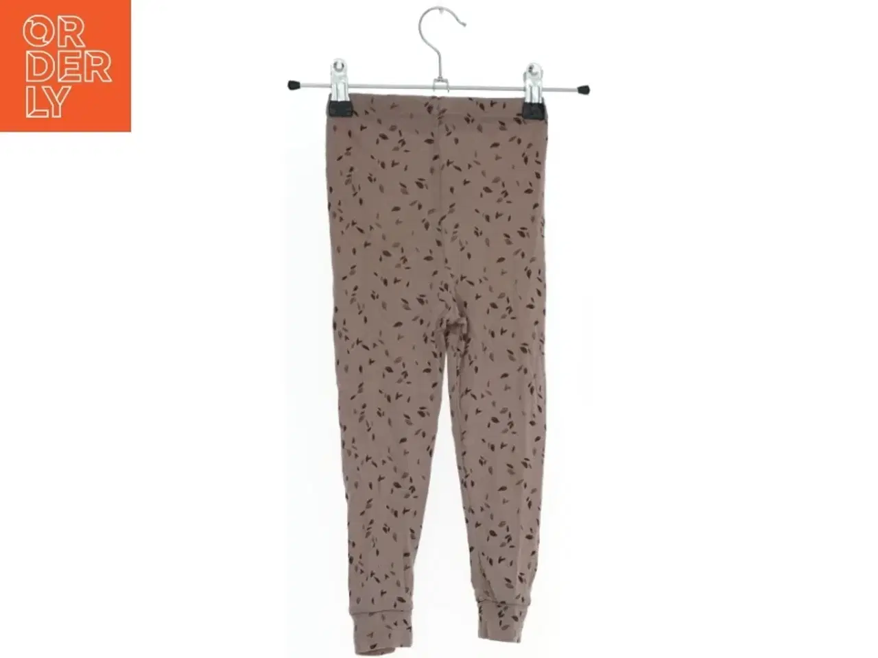 Billede 2 - Lækre leggings med blad mønster fra 8O8 (str. 92)