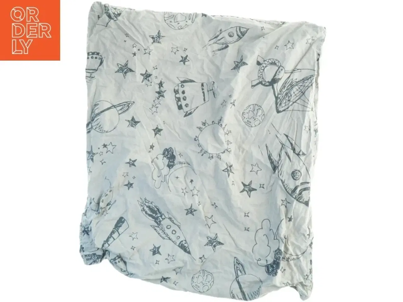 Billede 1 - Børnesengetøj med rumtema (str. 50 x 60 cm)