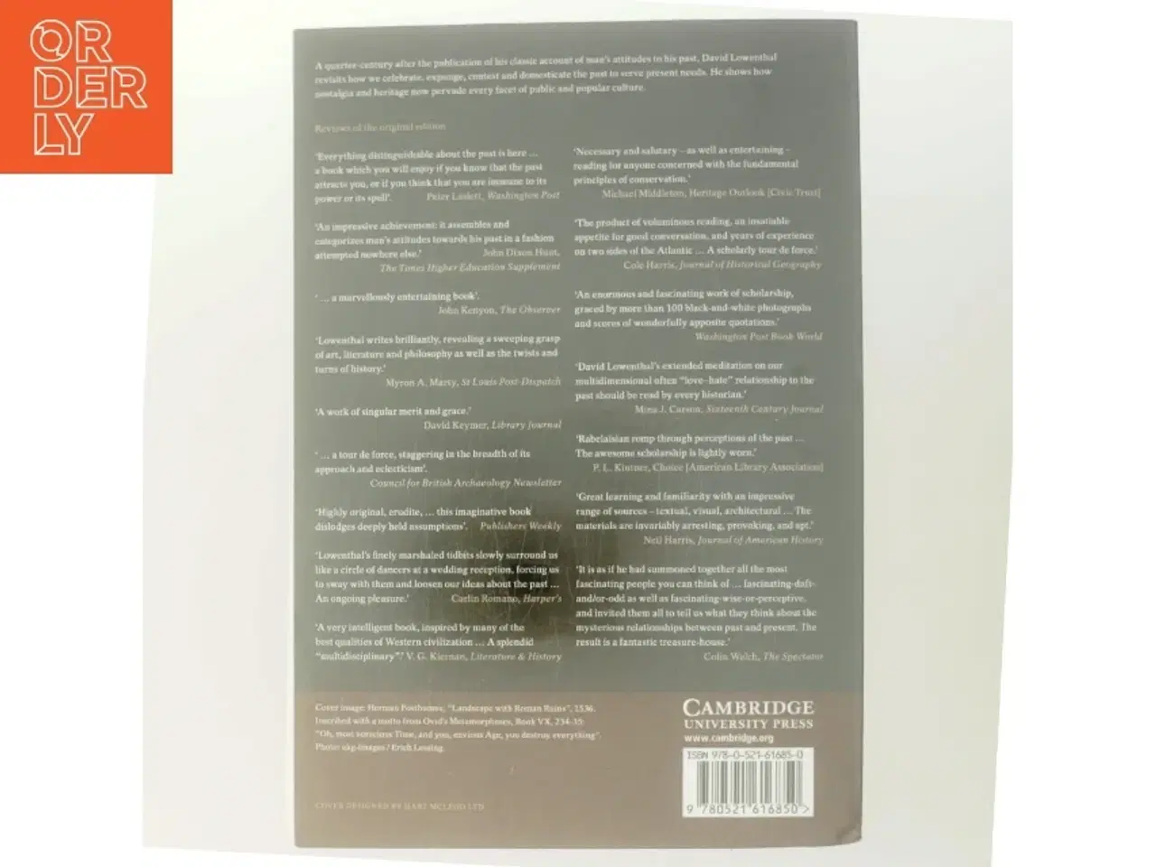 Billede 3 - The past is a foreign country - revisited af David Lowenthal (Bog)