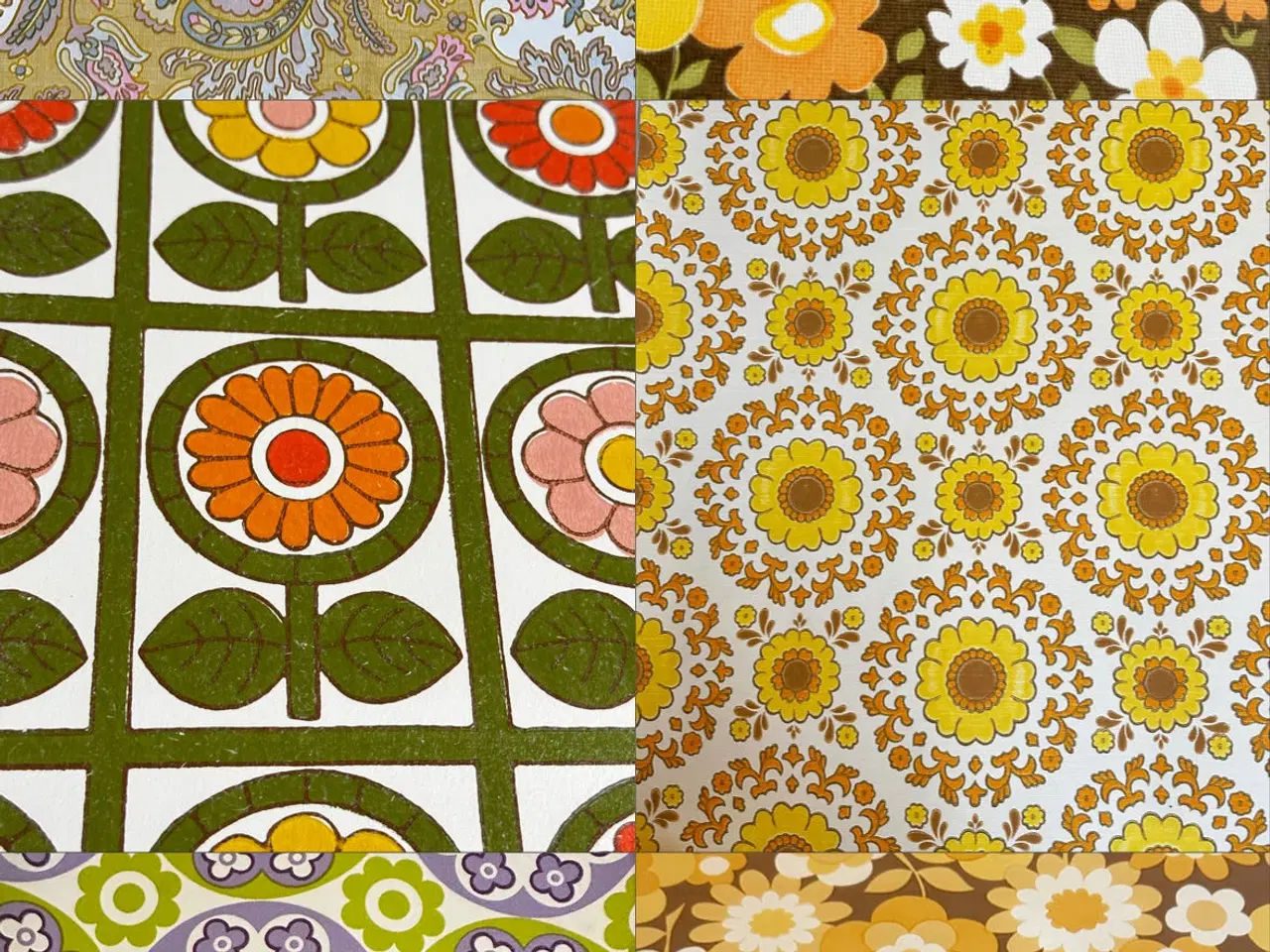 Billede 2 - Originalt retro tapet fra 70’erne