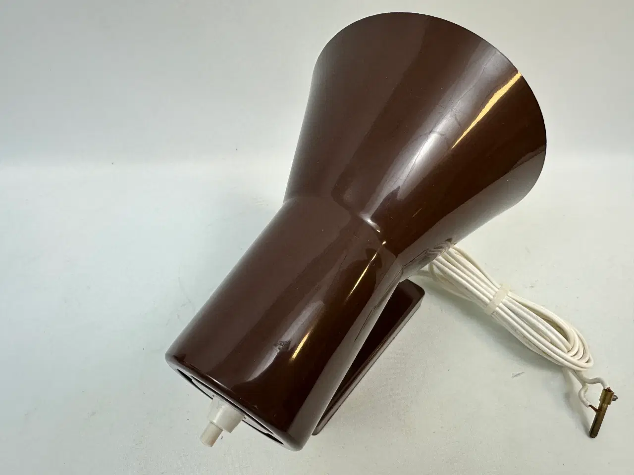 Billede 4 - Brun retro væglampe (LB)