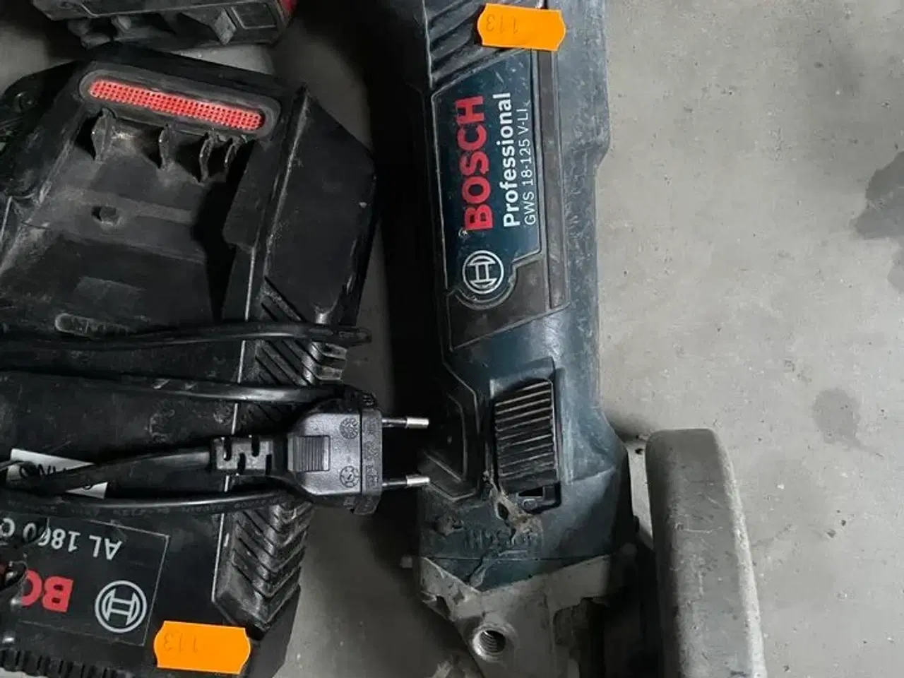 Billede 2 - Vinkelsliber BOSCH Med lader og batteri