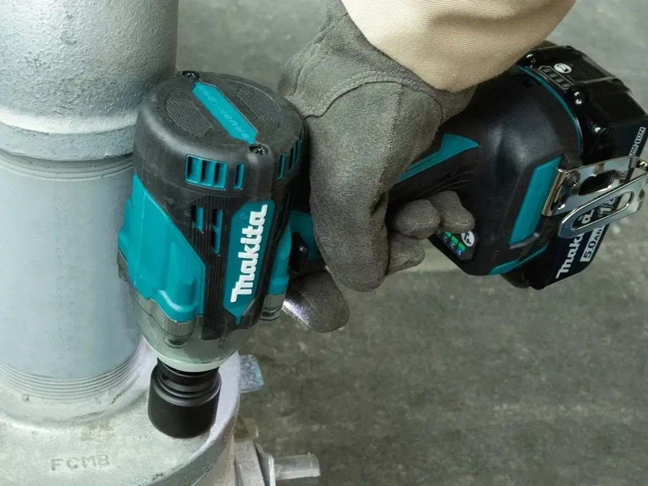 Billede 15 - Makita DTW300Z slagnøgle 18 V - 1/2" fyrkant, 3.200 o/min, sort/blå