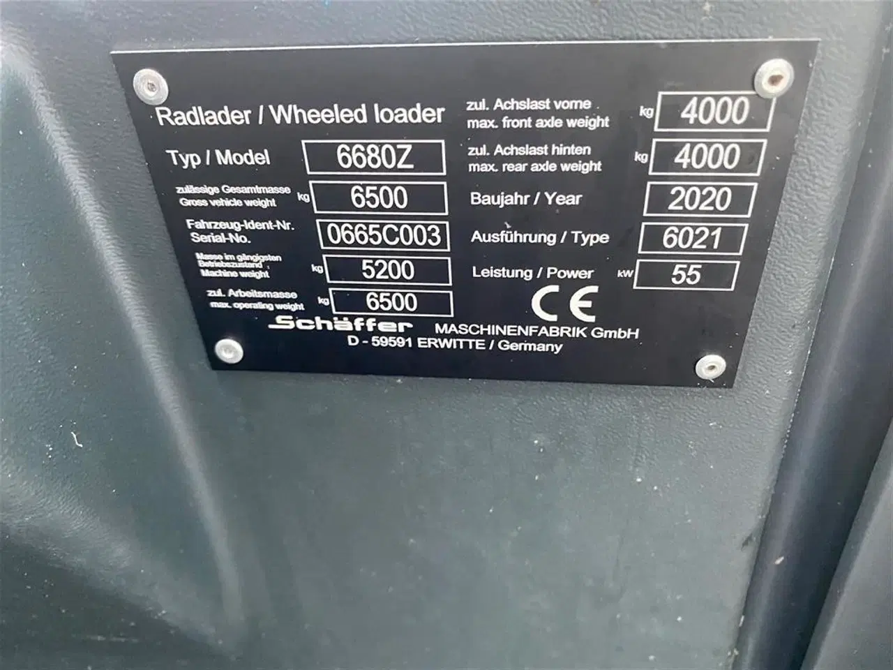 Billede 10 - Schäffer 6680Z PÅ LAGER TIL OMGÅENDE LEVERING