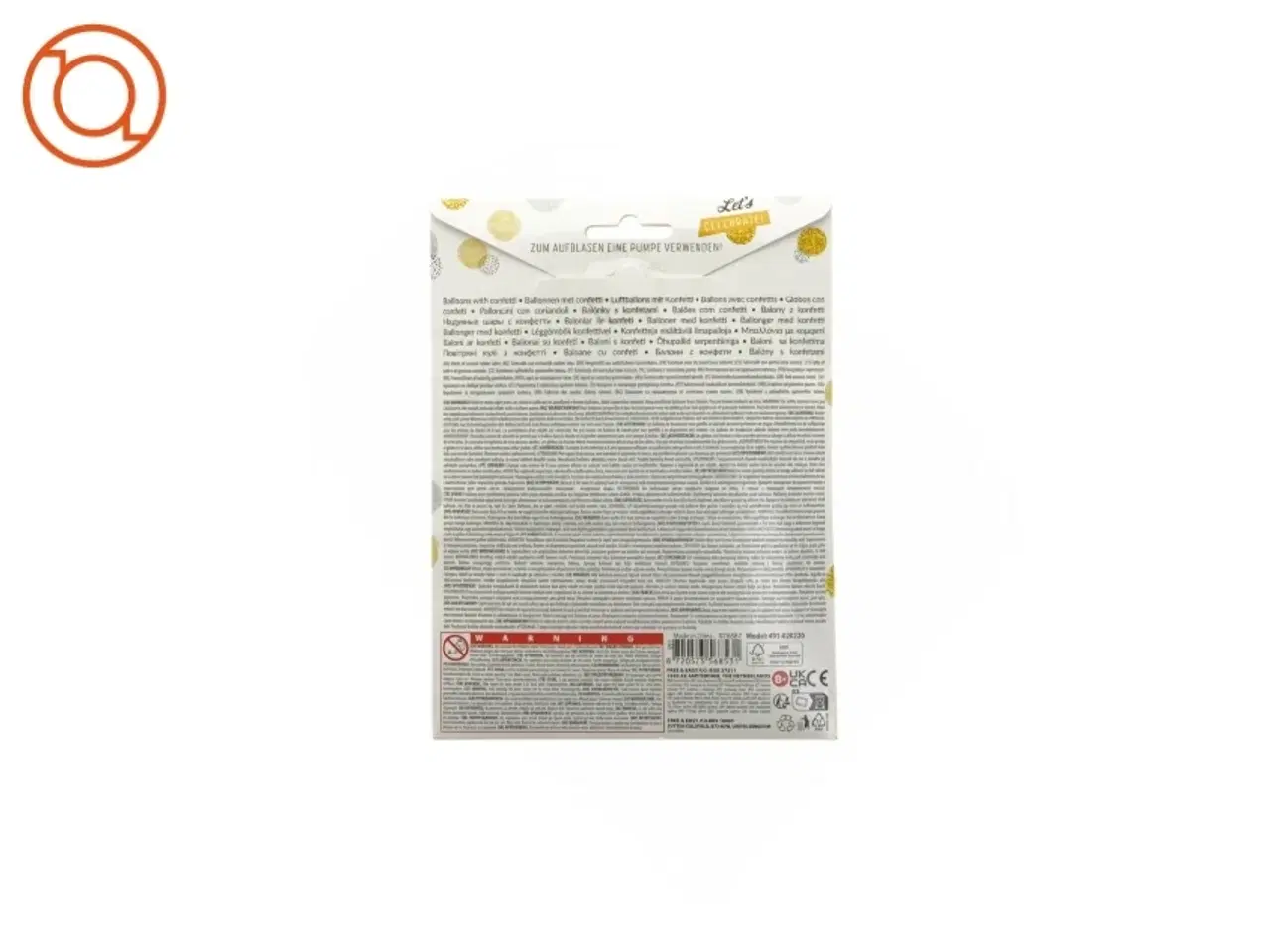 Billede 6 - Balloner med konfetti