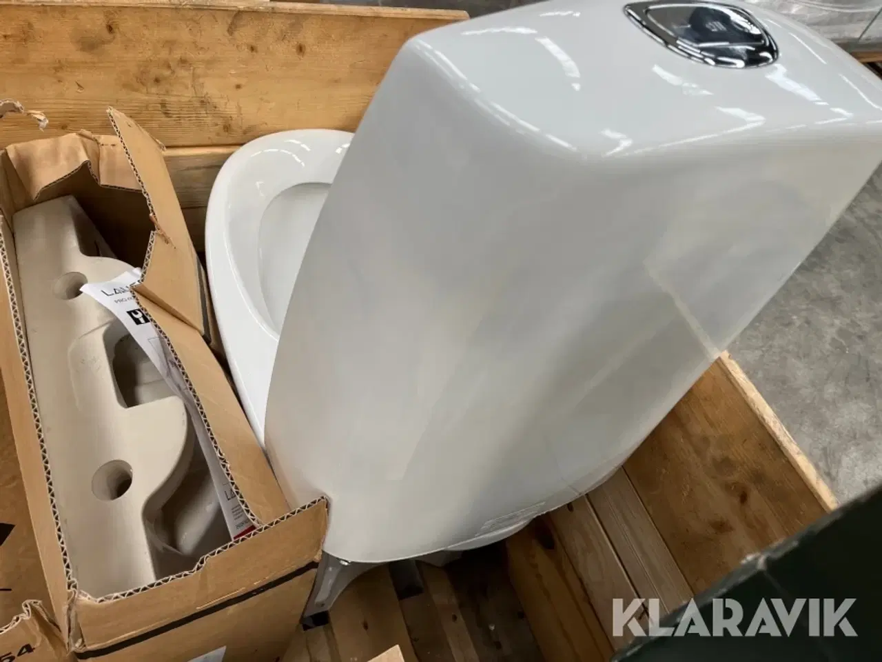 Billede 11 - Gulvstående toilettet og håndvaske Laufen Og Ifö