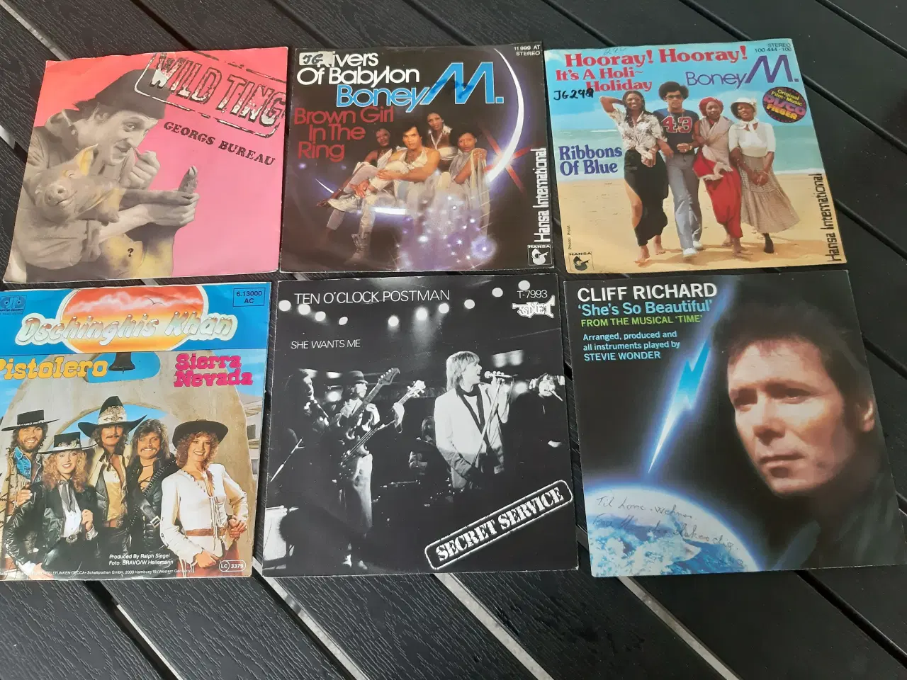 Billede 4 - Single plader 70 og 80'erne.