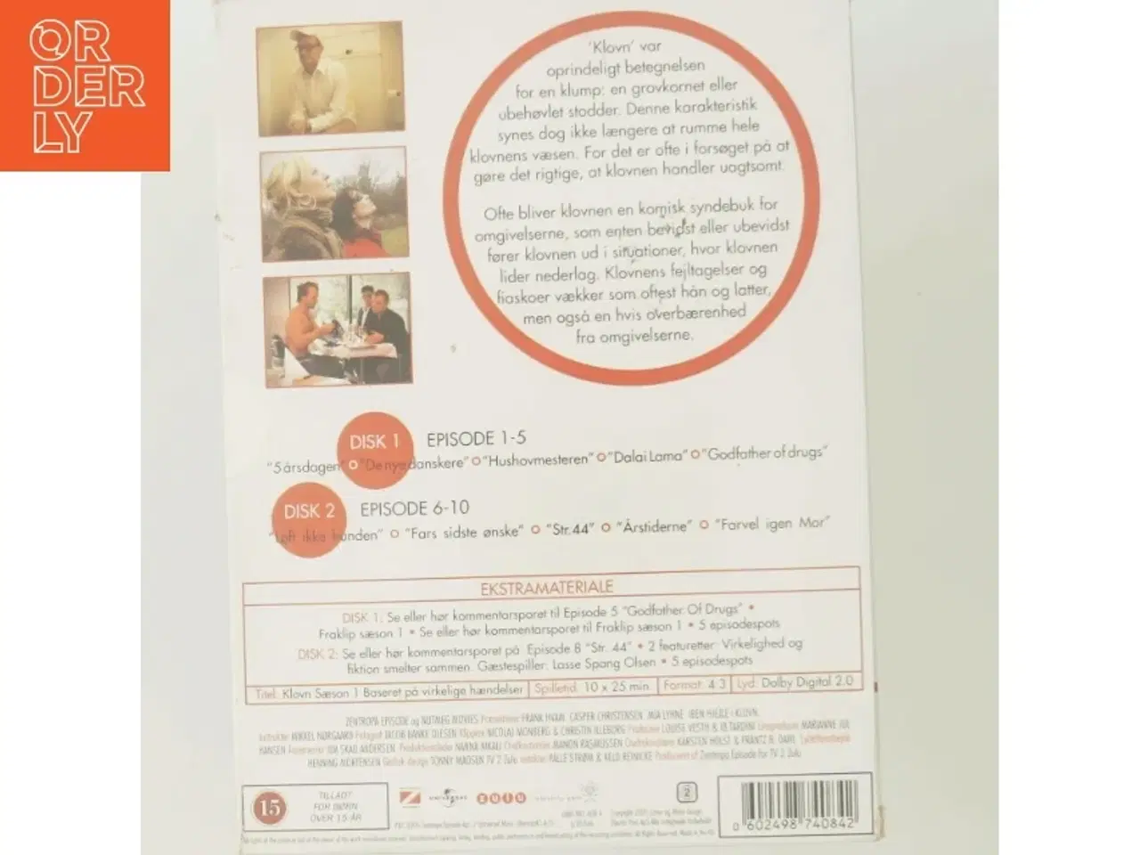 Billede 3 - Klovn, 1.sæson med Casper Christensen (DVD)