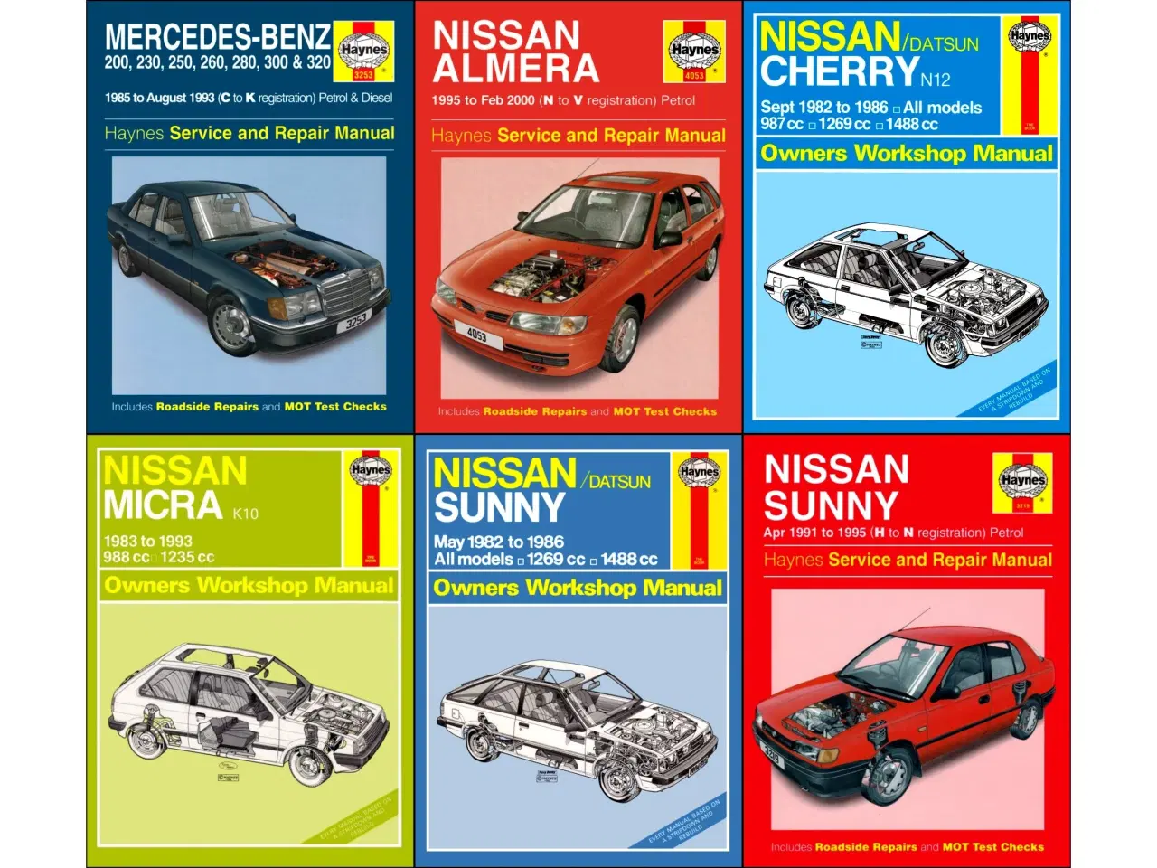 Billede 5 - Haynes - 69 Haynes Værkstedshåndbøger - 75 kr./bog