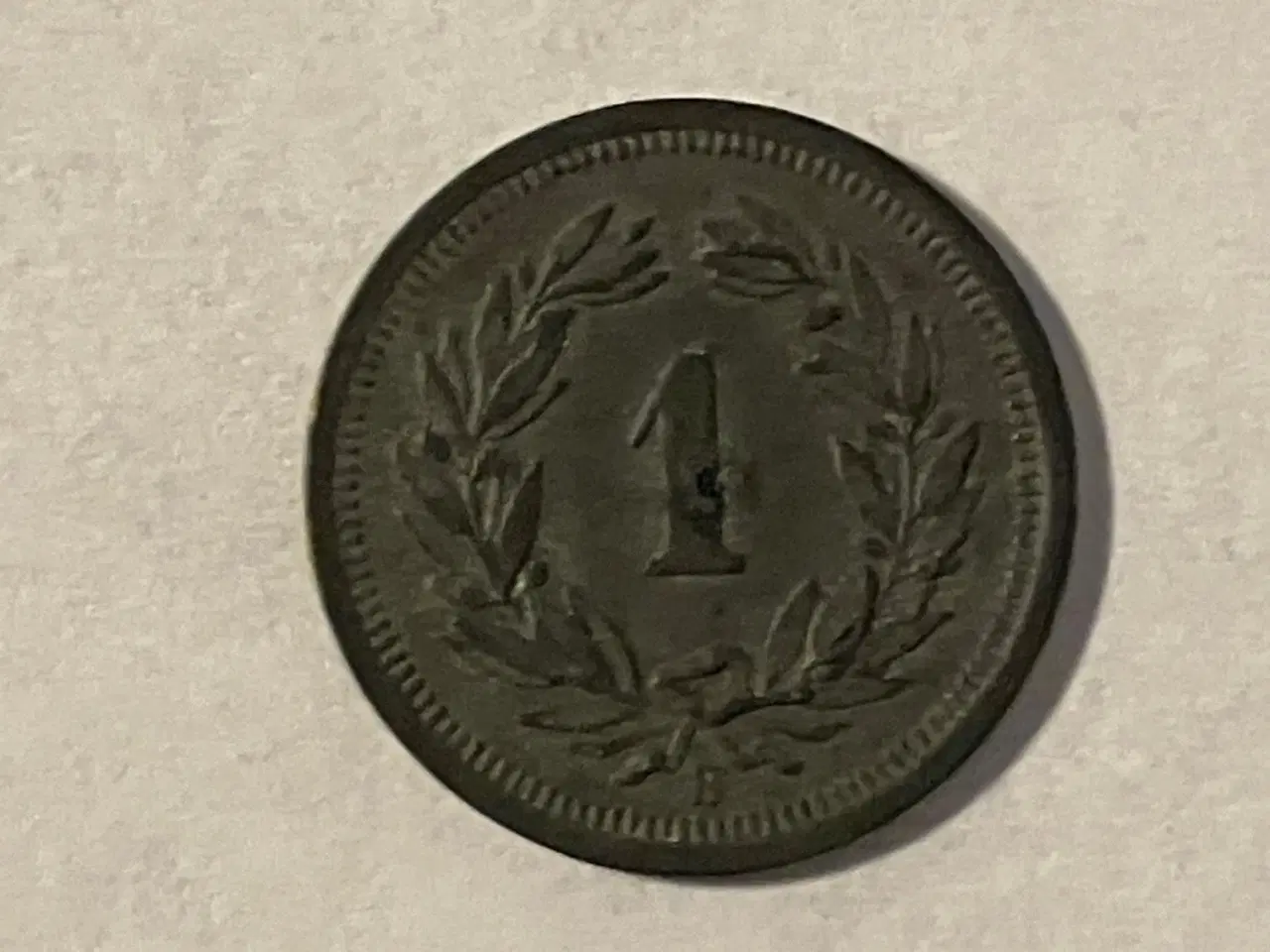 Billede 2 - 1 Rappen Switzerland 1944