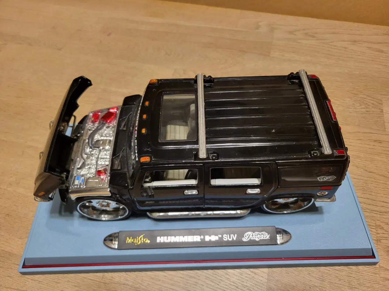 Billede 6 - Modelbil Hummer H2, Scala 1:18 Med original æske.