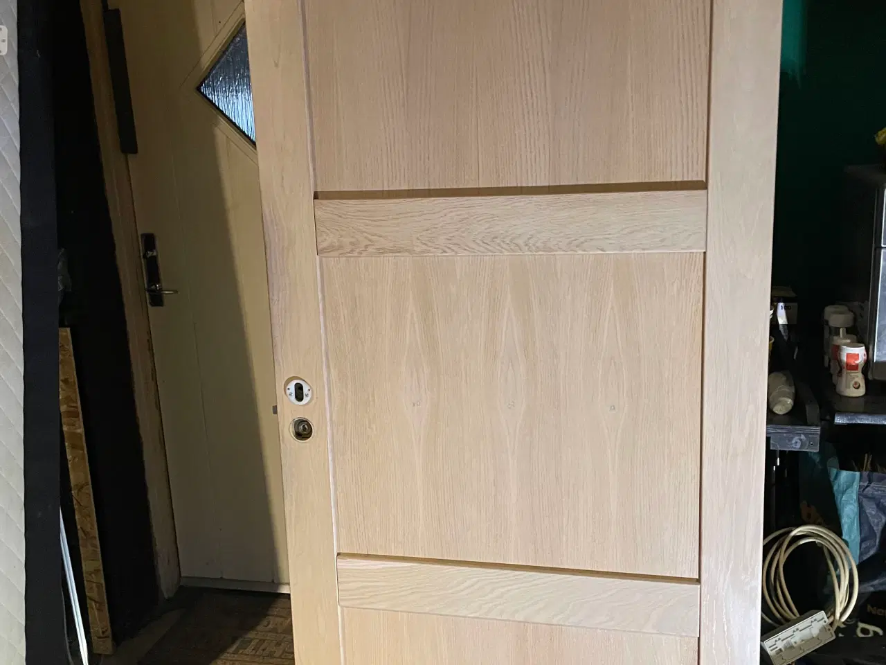 Billede 1 - Fyldnings døre eg finer m/kam og håndtag